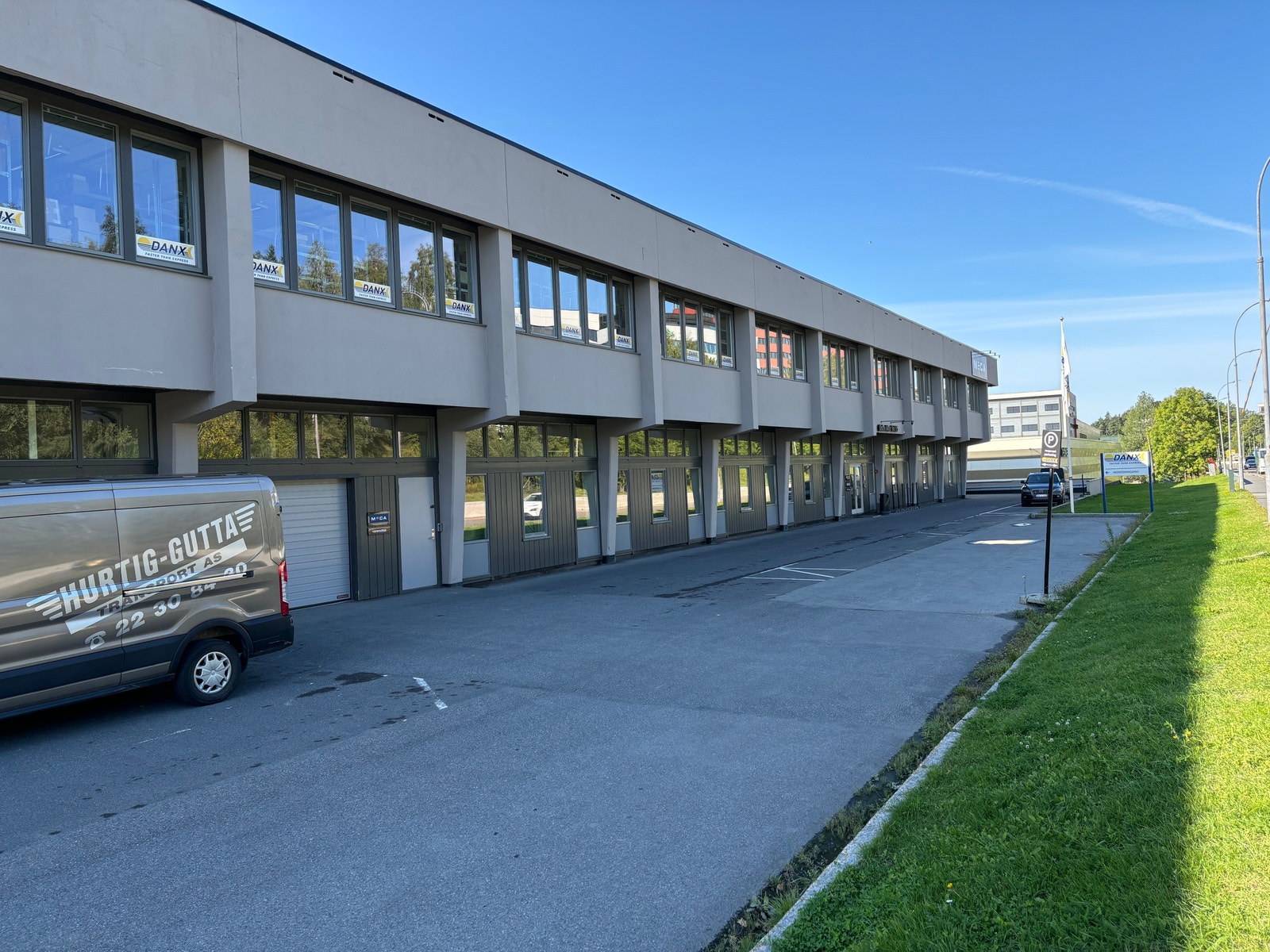 Fasade vest kontorbygg Galleribilde