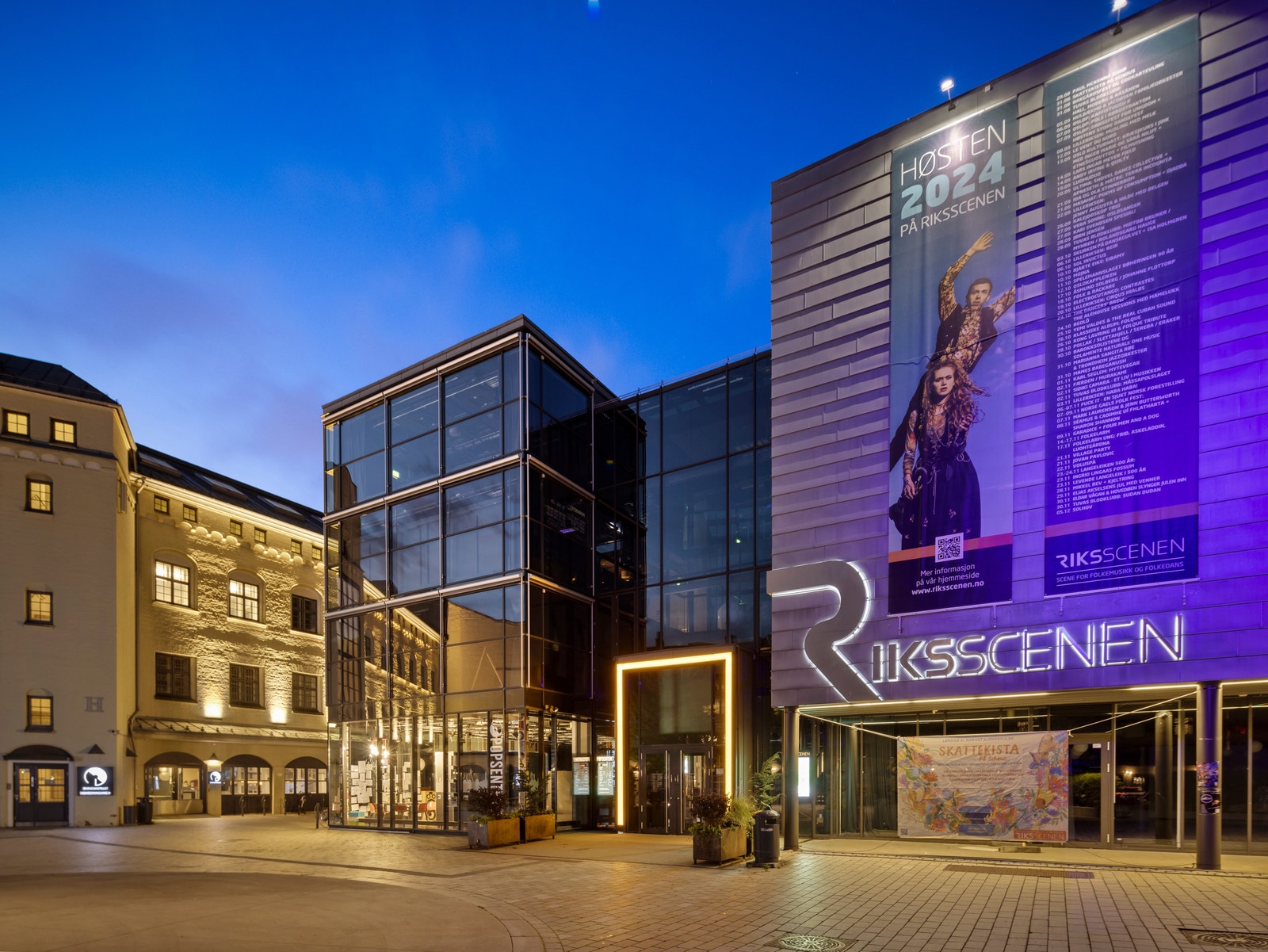 Popsenteret ligger flott inne på Schouskvartalet Galleribilde