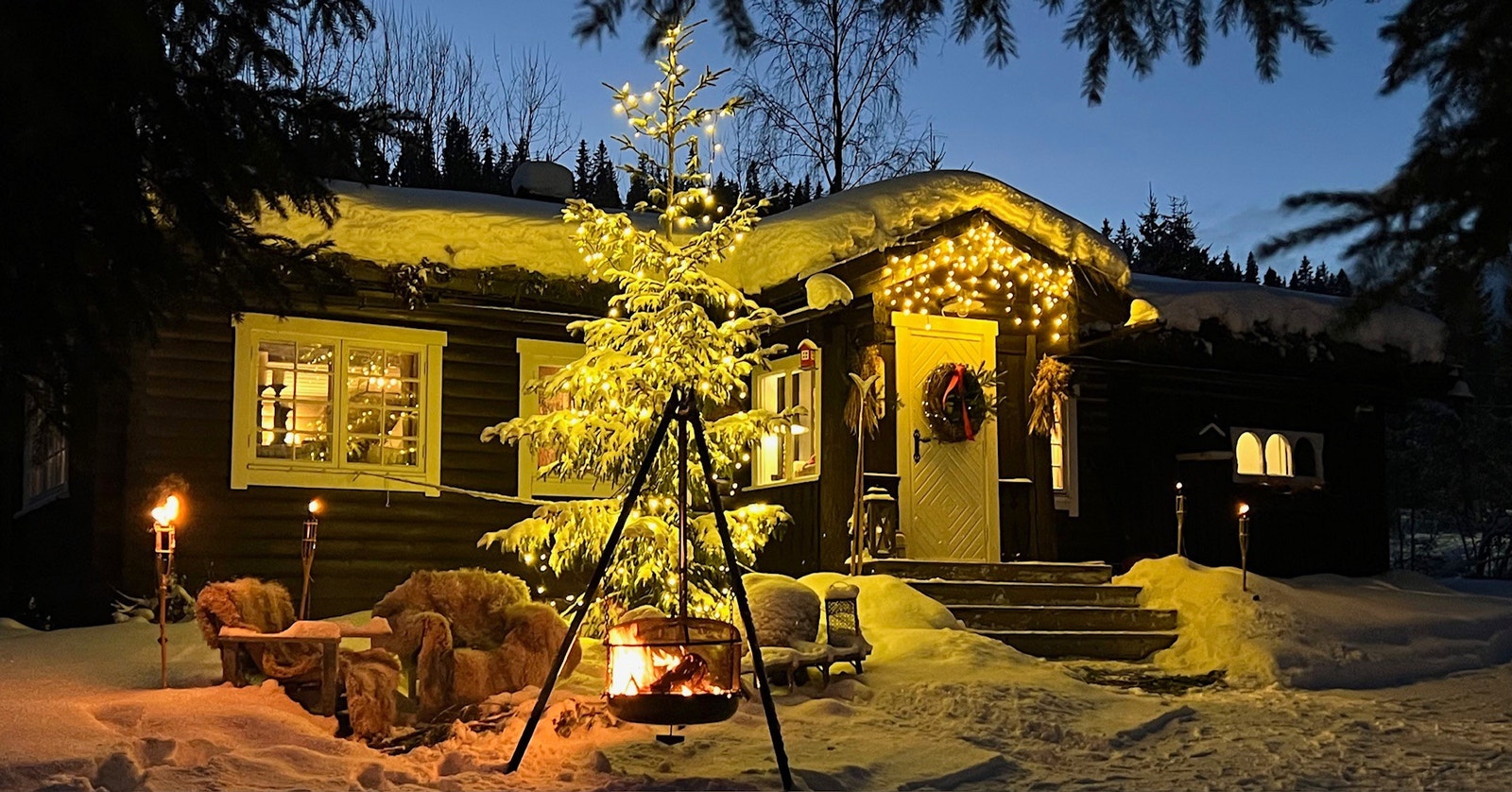 Julefeiring på seteren... Galleribilde