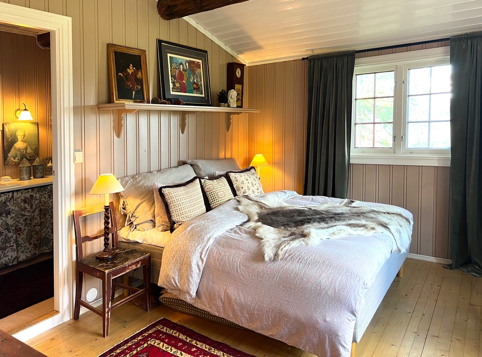 Stort soverom Galleribilde