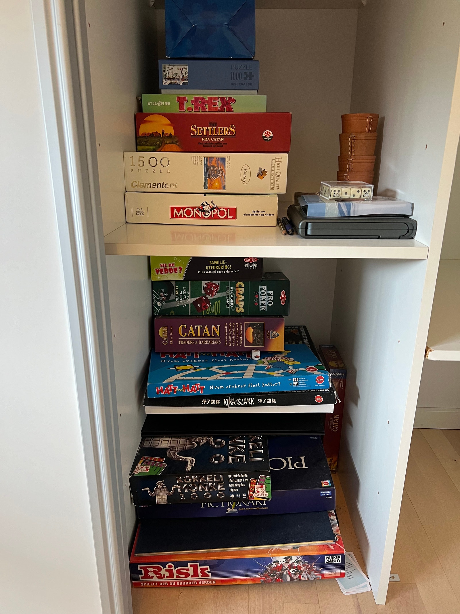 Brett- og puslespill tilgjengelig Galleribilde