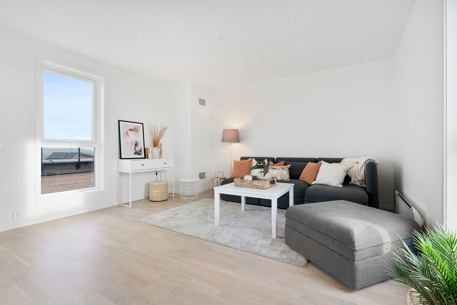 Her vises tilsvarende bolig, bare på et annet felt. Galleribilde