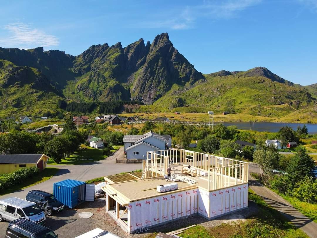 Råbygg under oppføring Galleribilde