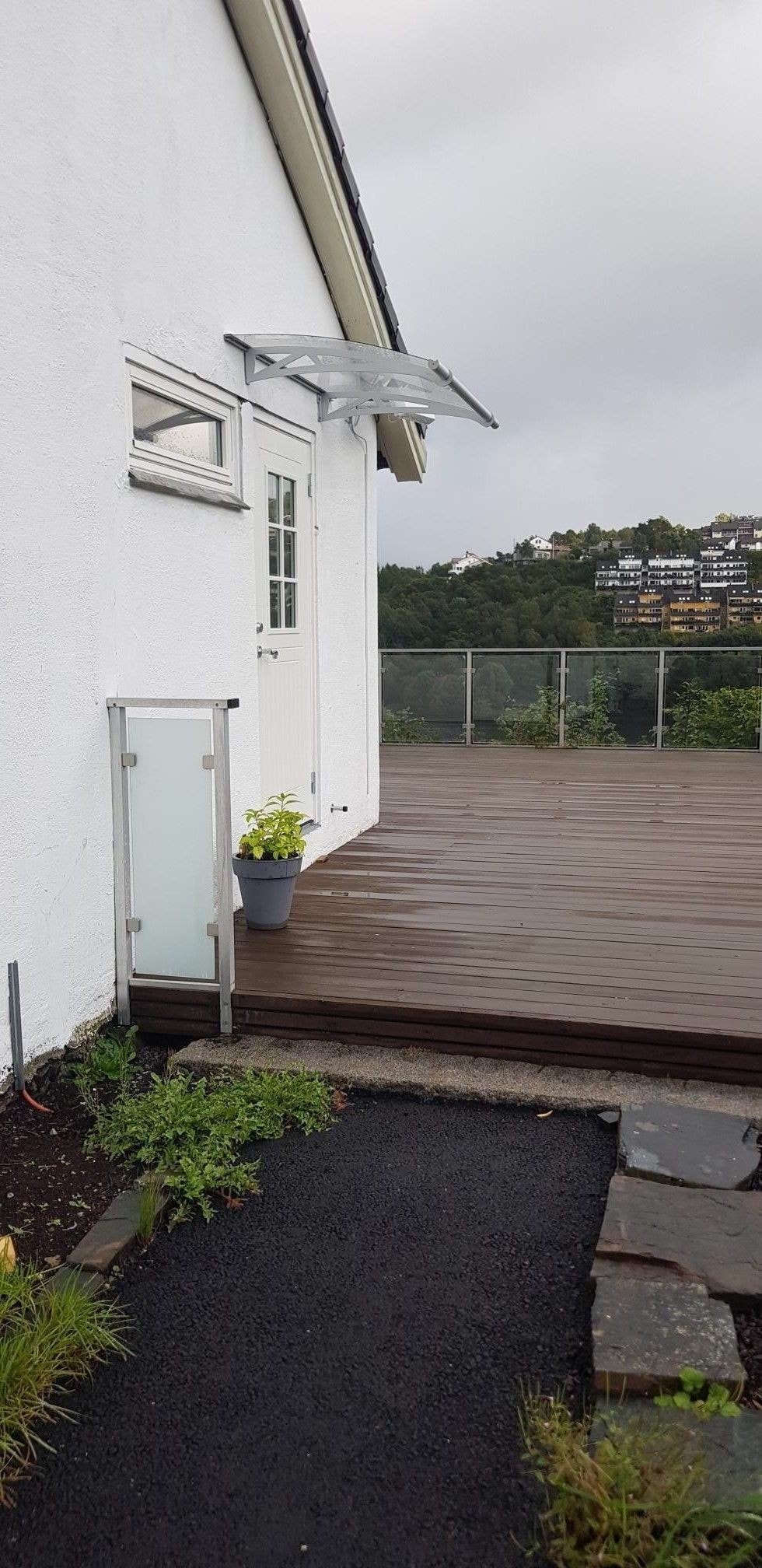 inngang og tilgjengelig terrasse del Galleribilde