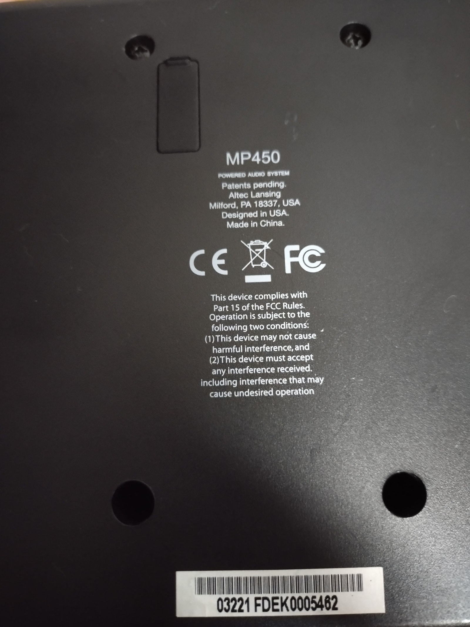 Electronics Altec Lansing Octiv Stage Altec Lansing MP450 Octiv