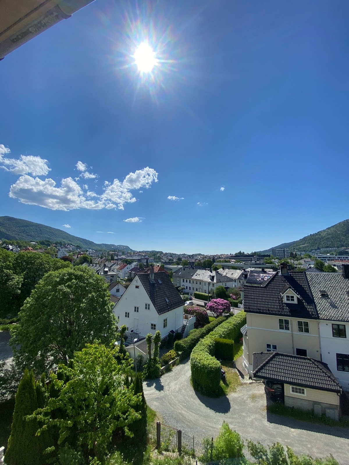 Utsikt fra rommet som er ledig Galleribilde