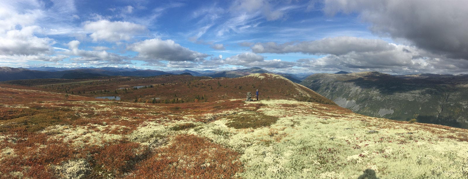 På vei fra Haldorpiggen mot nord Galleribilde