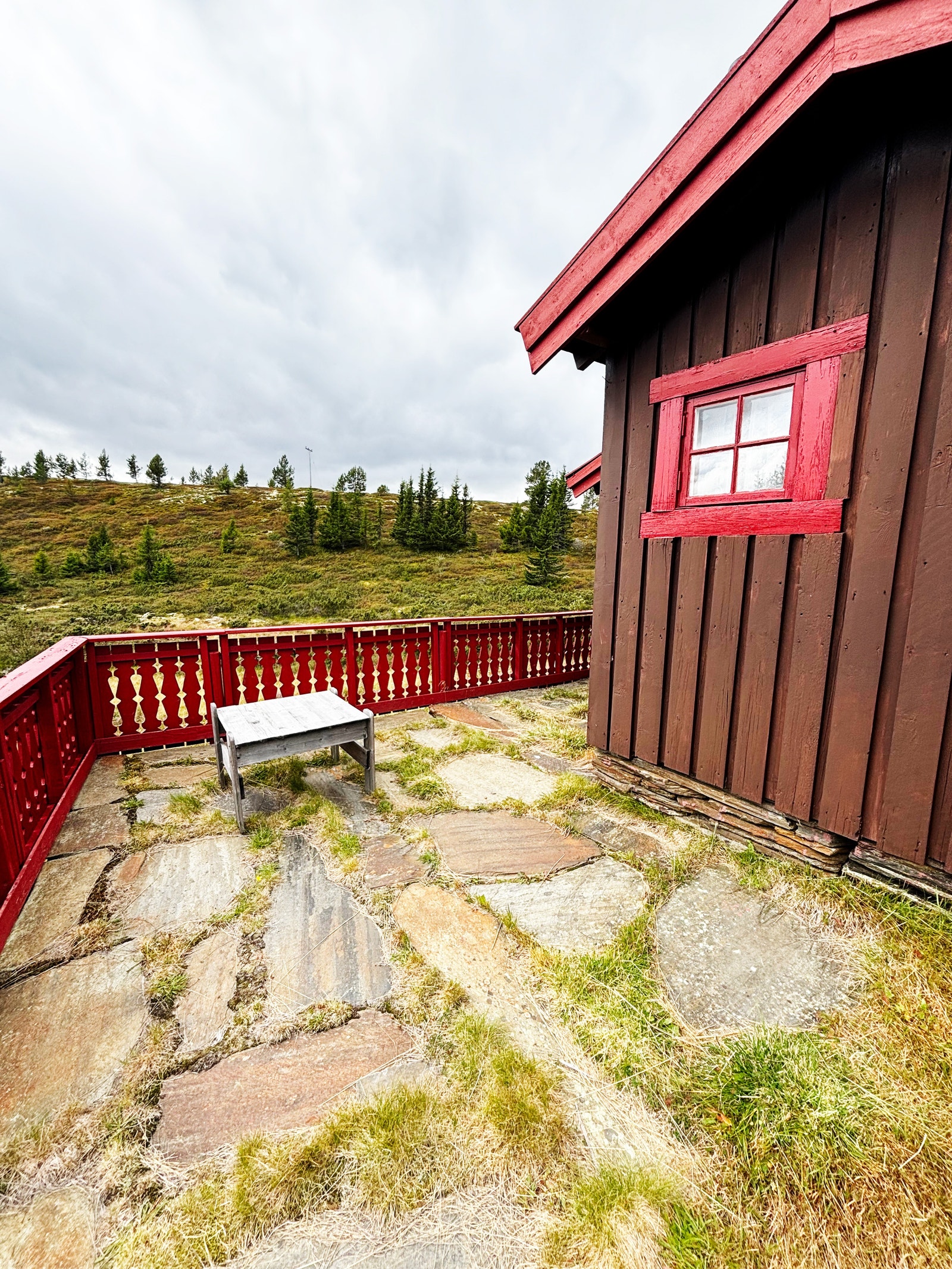 Her er lunsjen inntatt ved mange anledninger Galleribilde