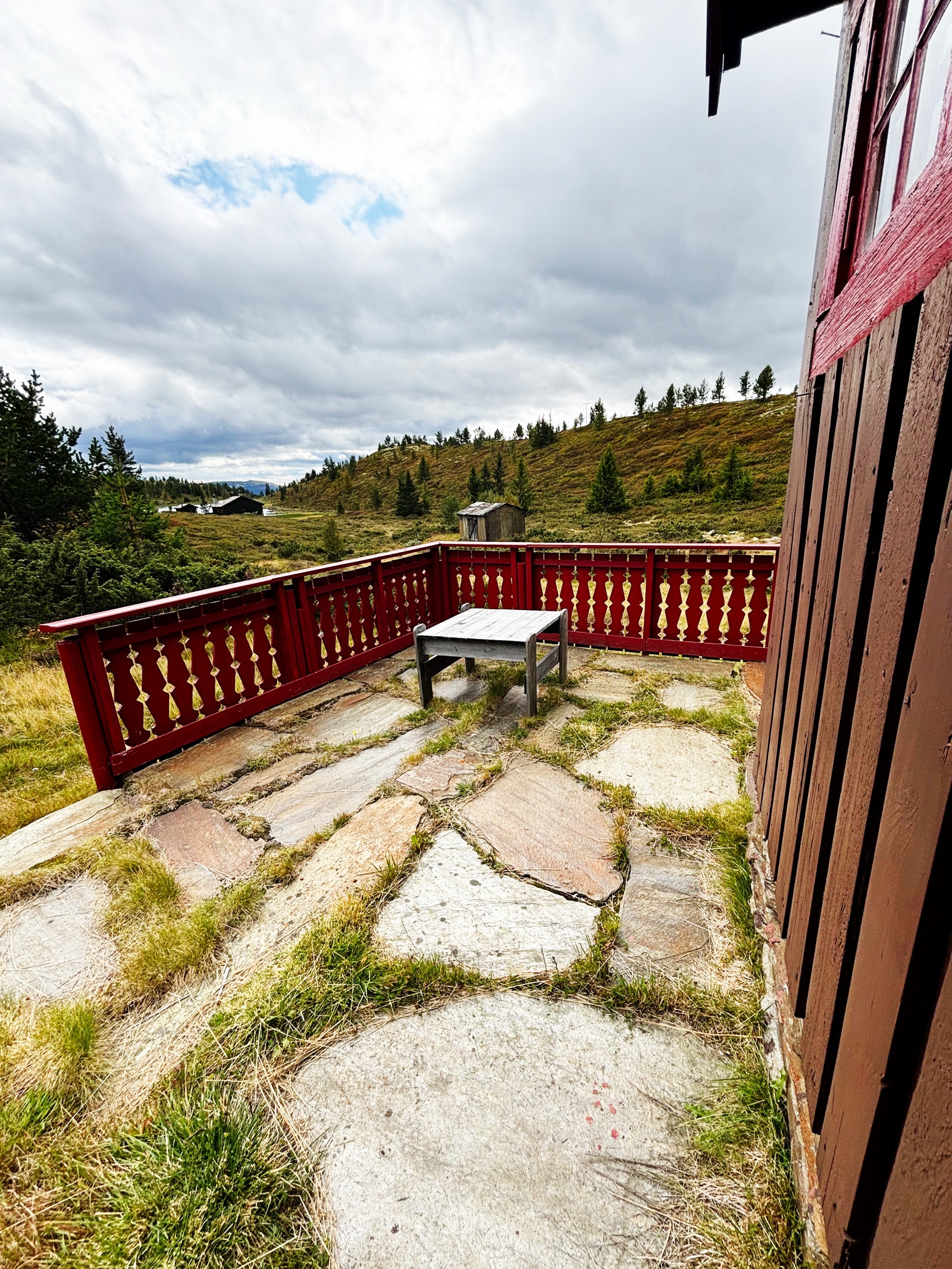 Fin uteplass på sørsiden Galleribilde
