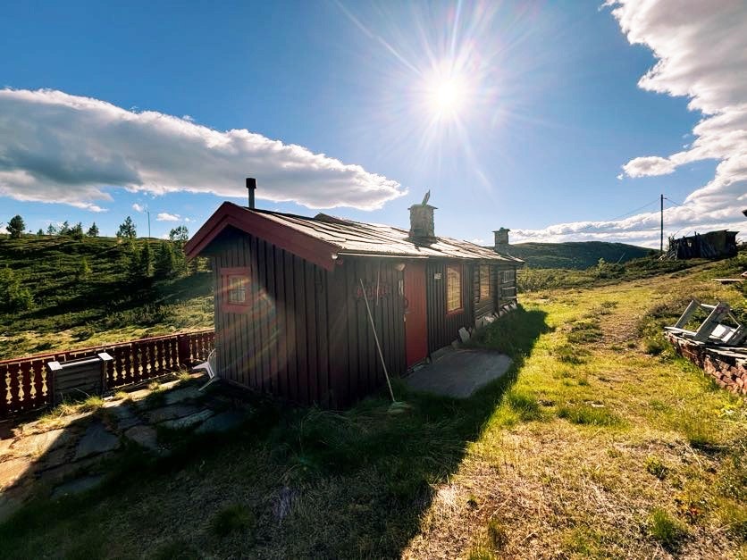 Hytta ligger uten innsyn Galleribilde