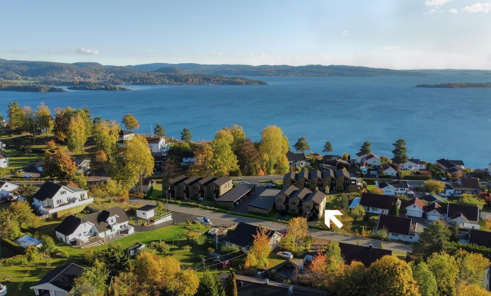 I vakre familievennlige og sentrale omgivelser like utenfor Holmestrand sentrum bygges det nå flere nye boliger Galleribilde
