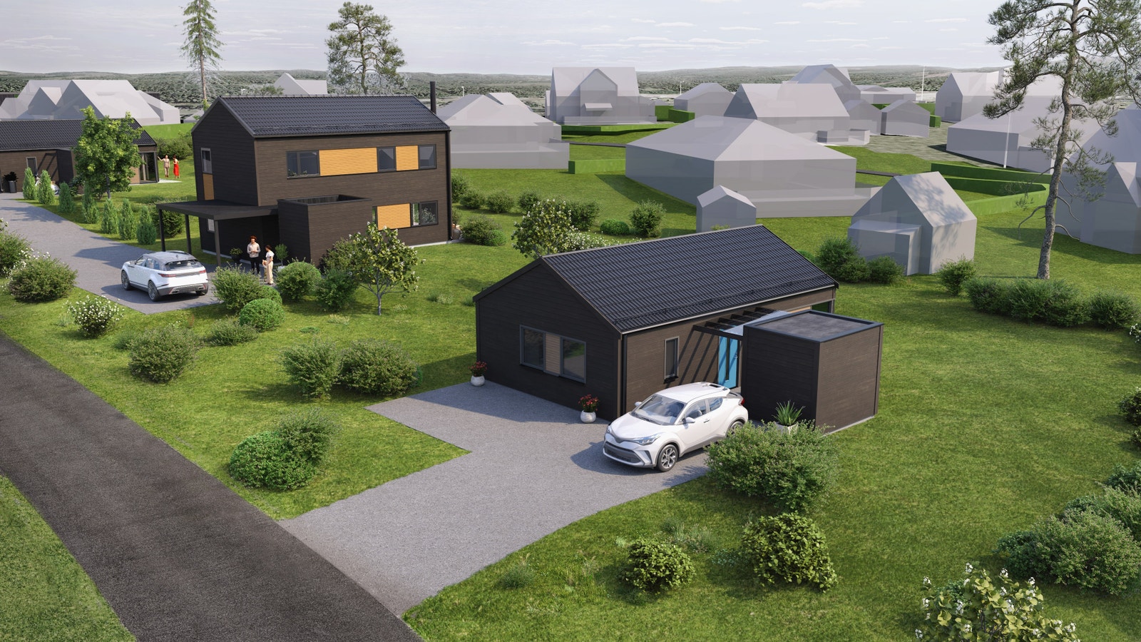 Anbefalt hus på tomt - Kry Galleribilde