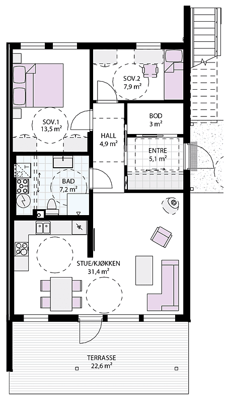 nr. 70 - plan 1 Galleribilde