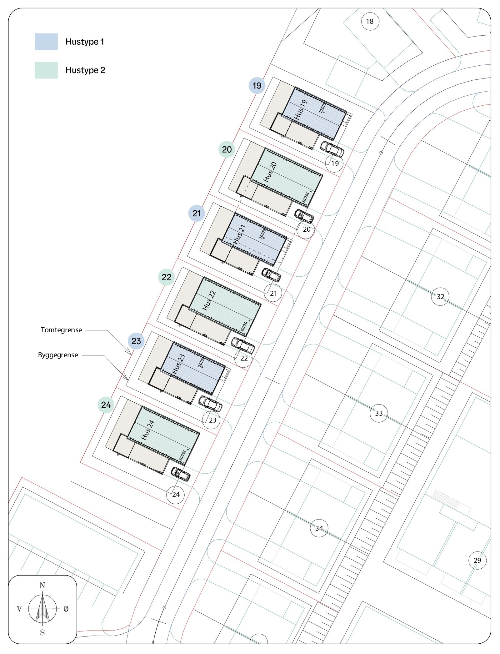 Situasjonsplan Galleribilde