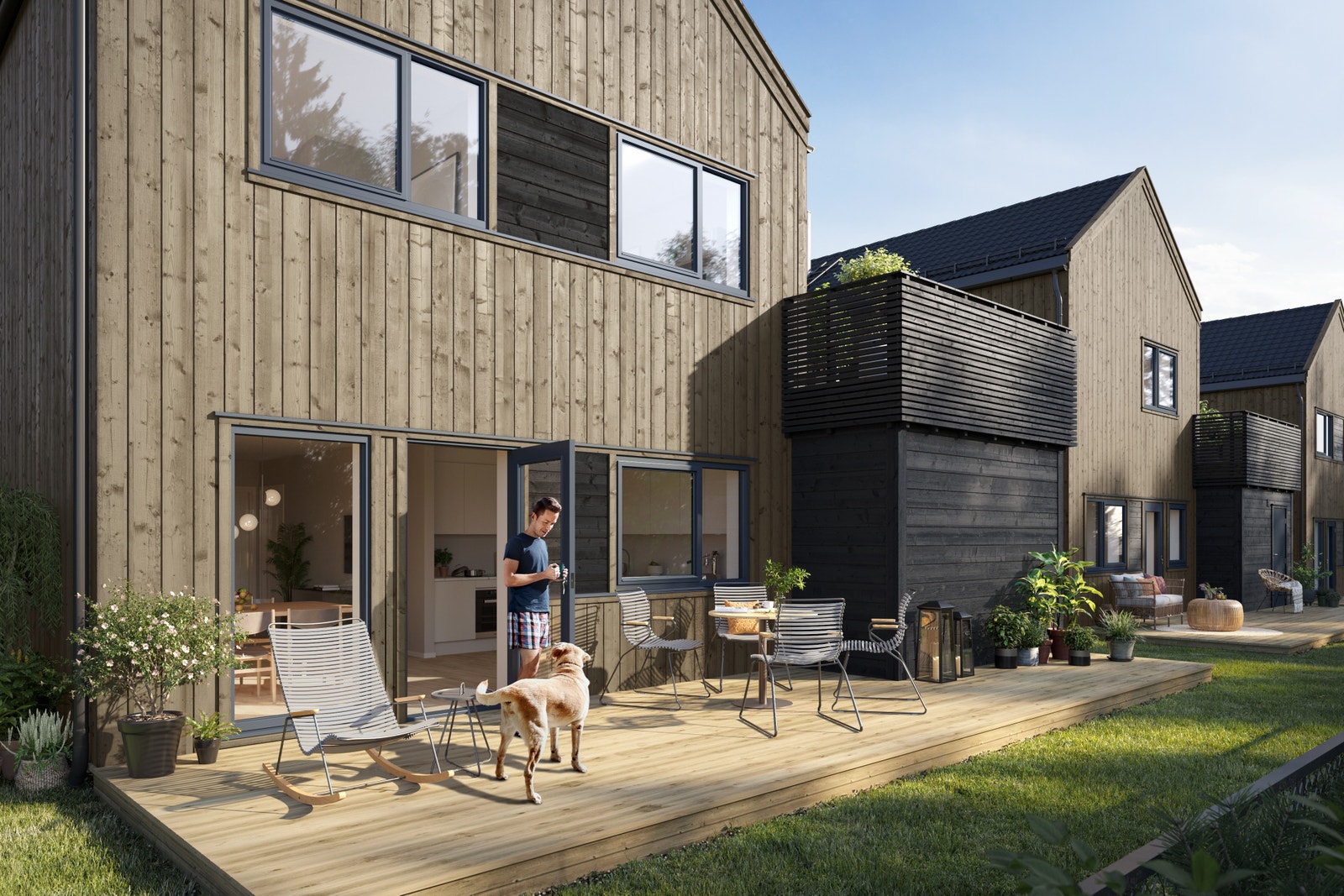 Illustrasjon eksteriør - Hus 20 Galleribilde