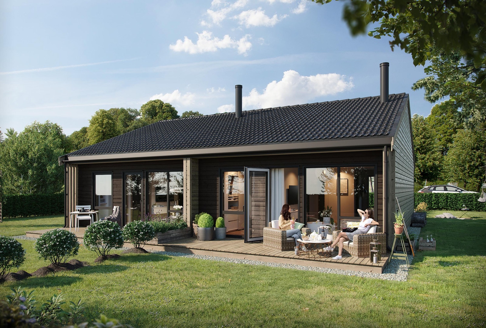 Illustrasjon av versjon med saltak Galleribilde