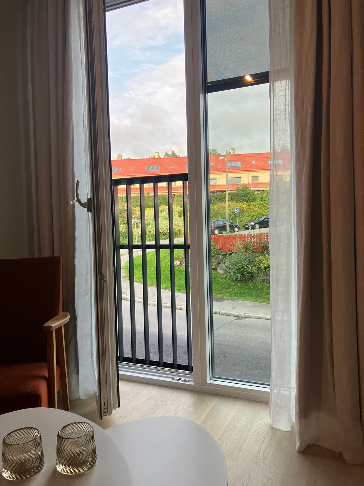 Fransk balkong Galleribilde