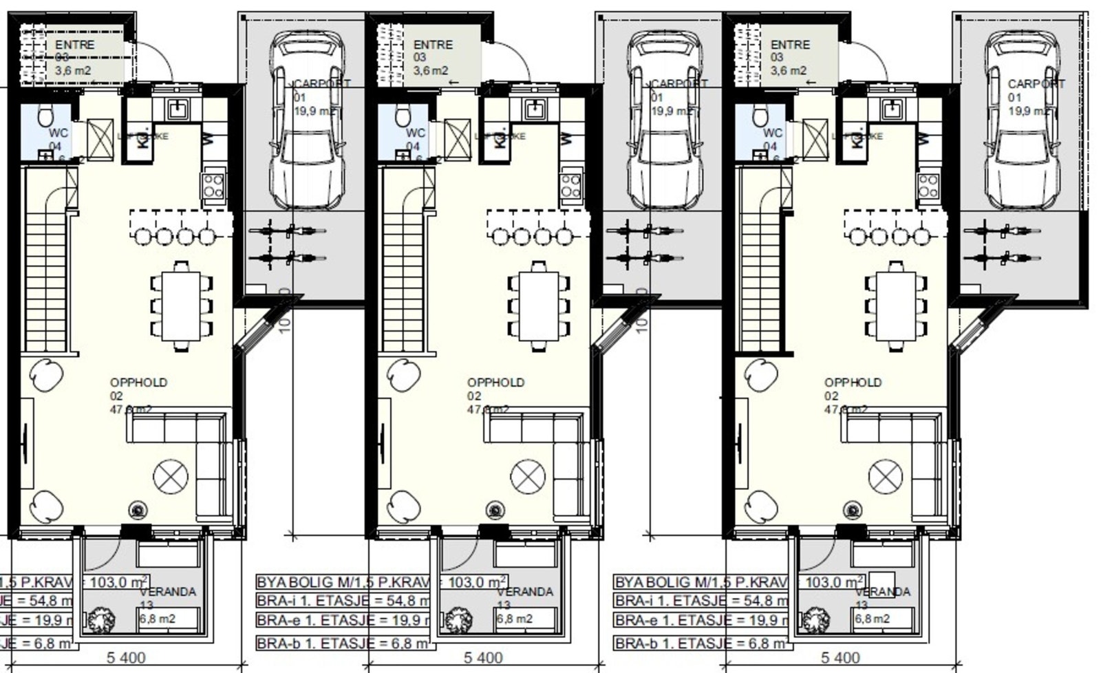 Planskisse 1. etasje. Galleribilde