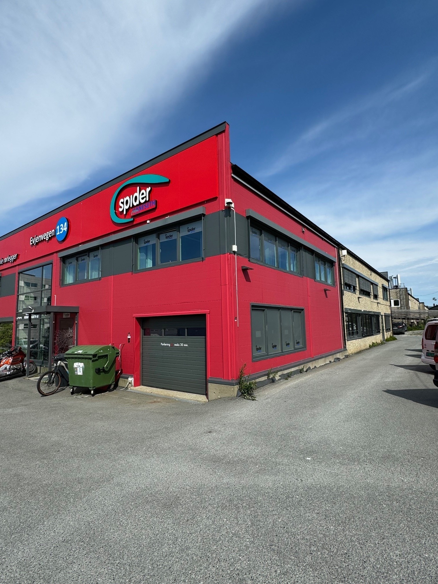 Utendørs fasade Galleribilde