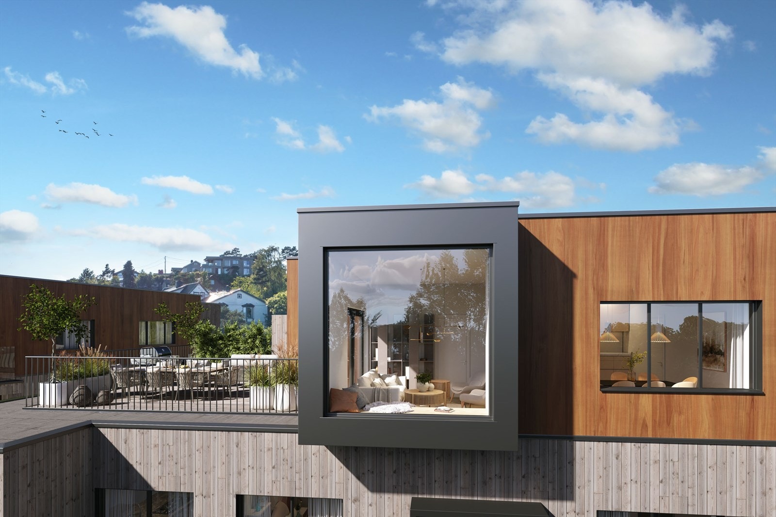 Detaljer fra toppleilighet 3B H0502 Galleribilde