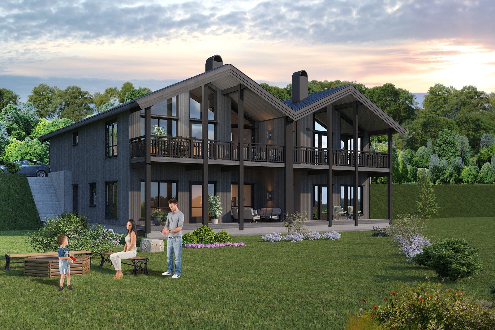 Bilde er en illustrasjon Galleribilde