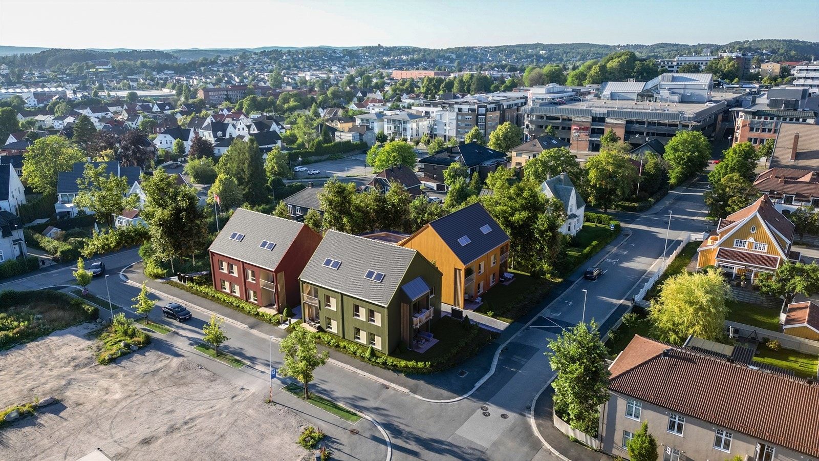 Velkommen til Dronningensgate 45 og et meget spennende prosjekt med sentral beliggenhet i Sarpsborg. Illustrasjon. Galleribilde
