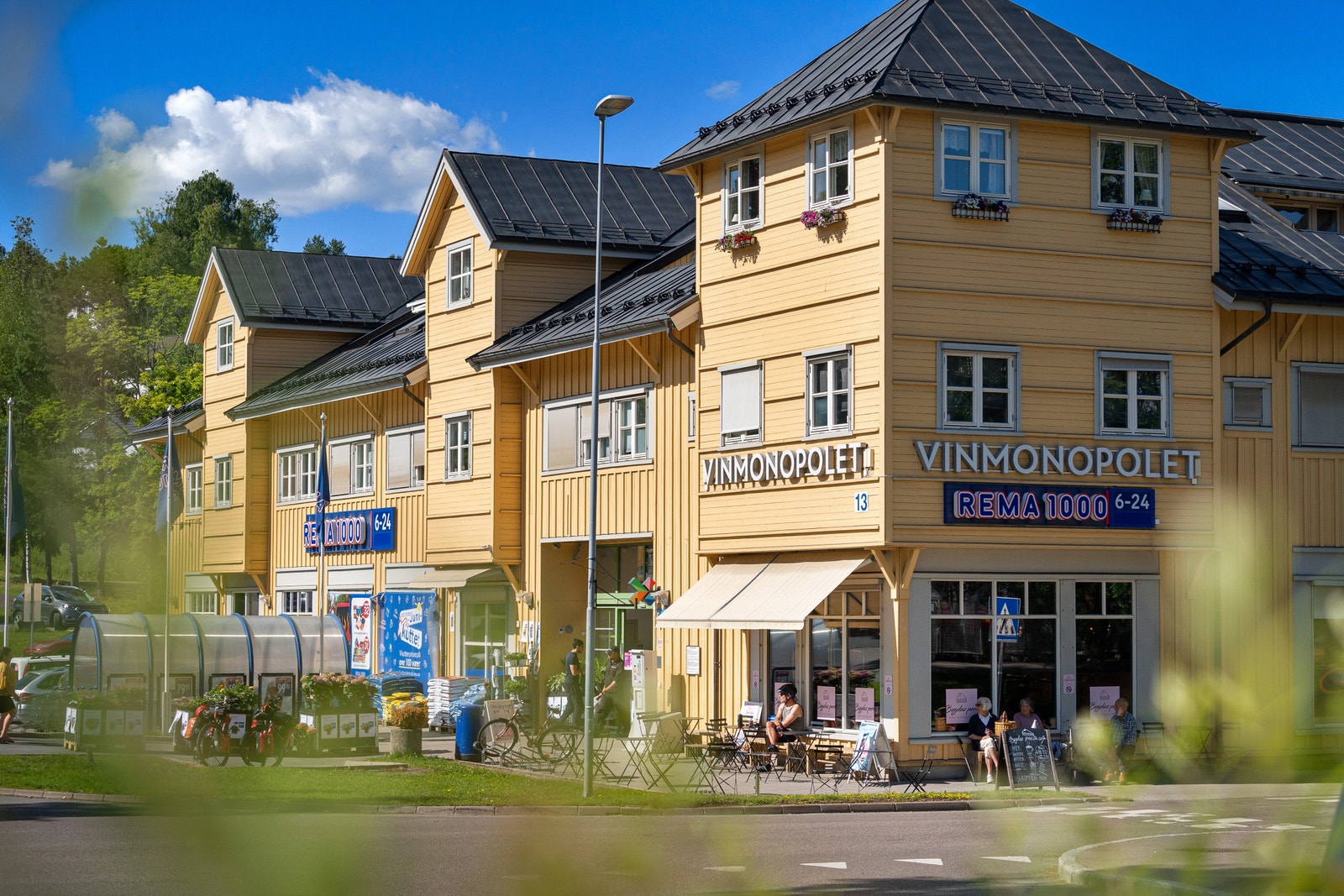 Fetsund sentrum Galleribilde