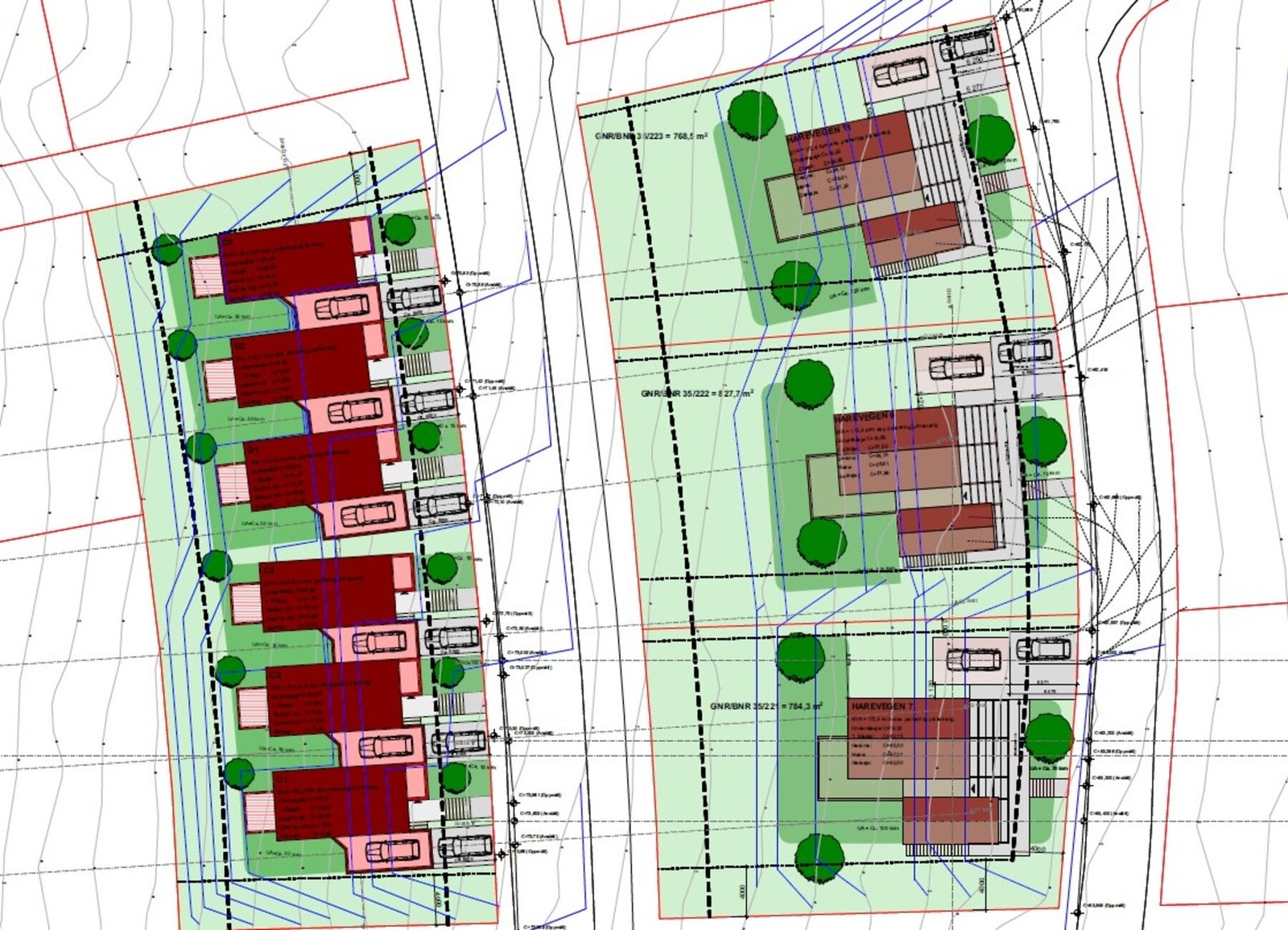 Situasjonsplan. Galleribilde
