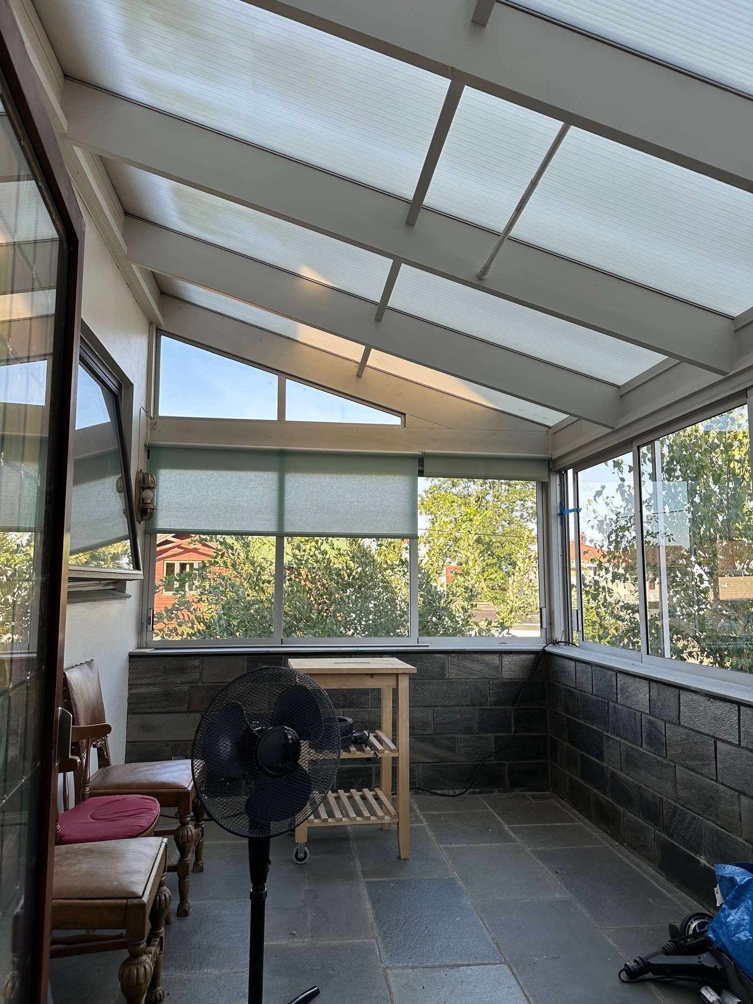 Innglasset balkong/vinterstue Galleribilde