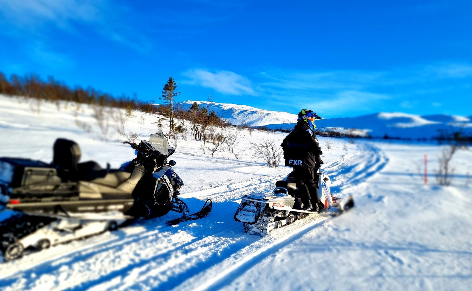 Scootertur opp mot Bringtjønna Galleribilde