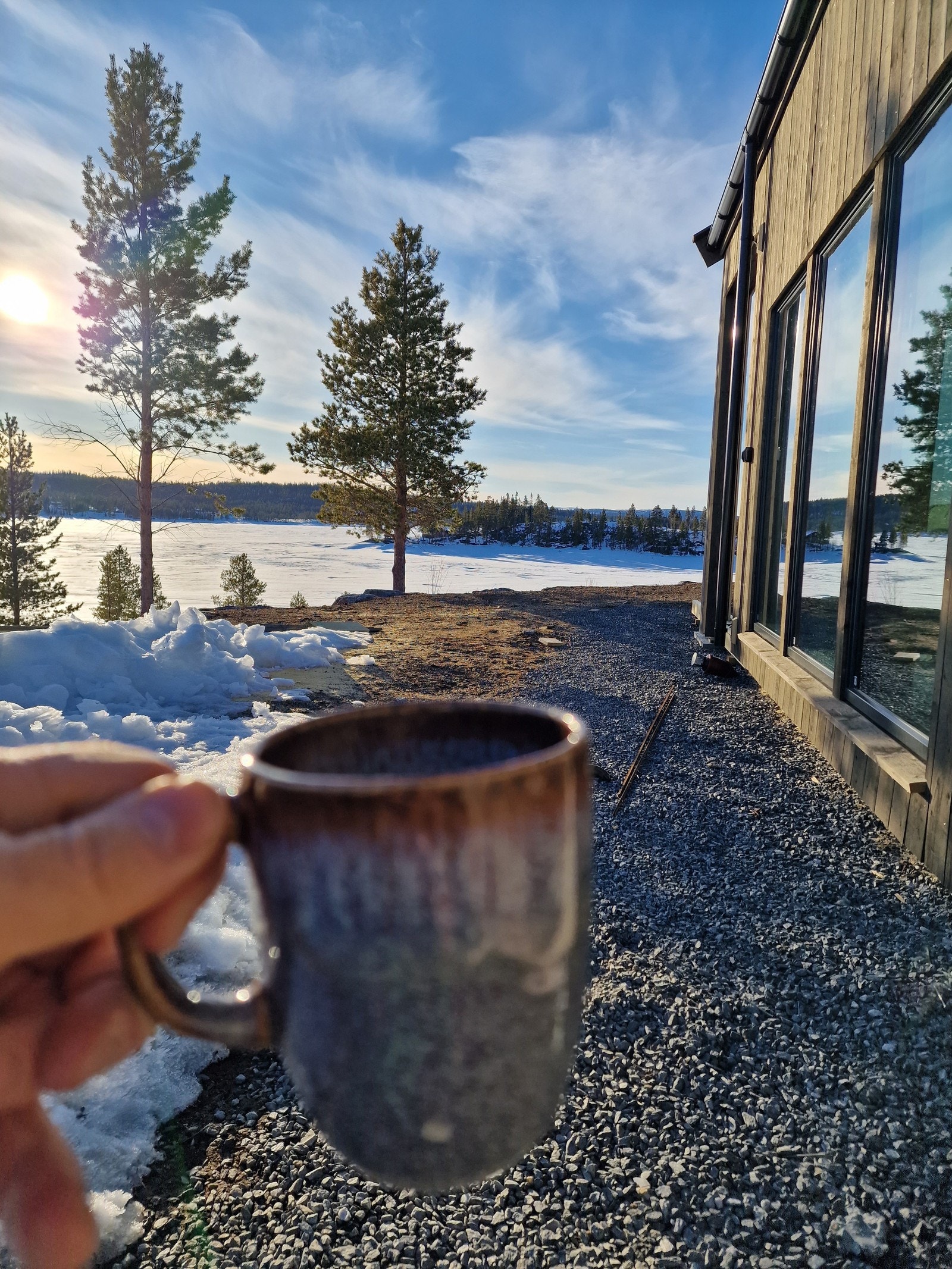 Trivsel med sjøutsikt Galleribilde