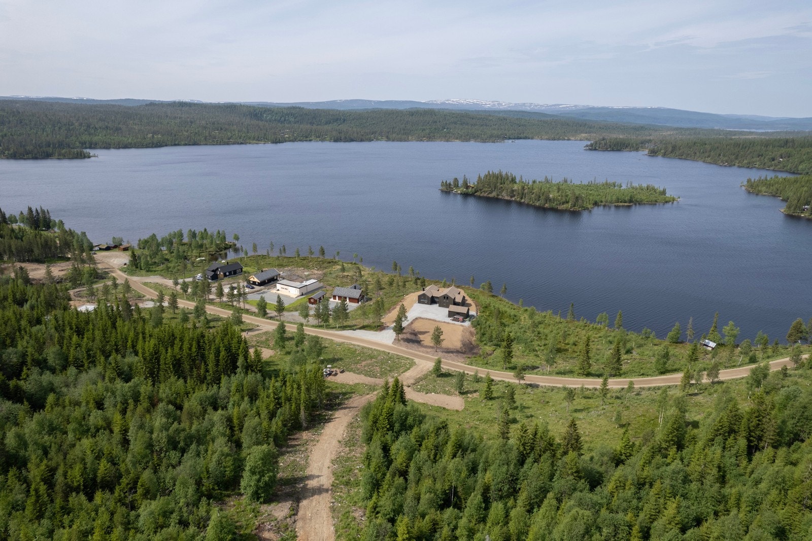 Utsiktsbilde mot vest Galleribilde