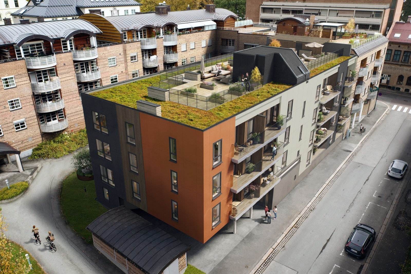 Privatmegleren ved Morten Liavaag har gleden av å presentere 28 sentrumsnære 2-og 3-roms leiligheter med gode planløsning og felles takterrasse beliggende meget sentralt i Drammen sentrum. Galleribilde