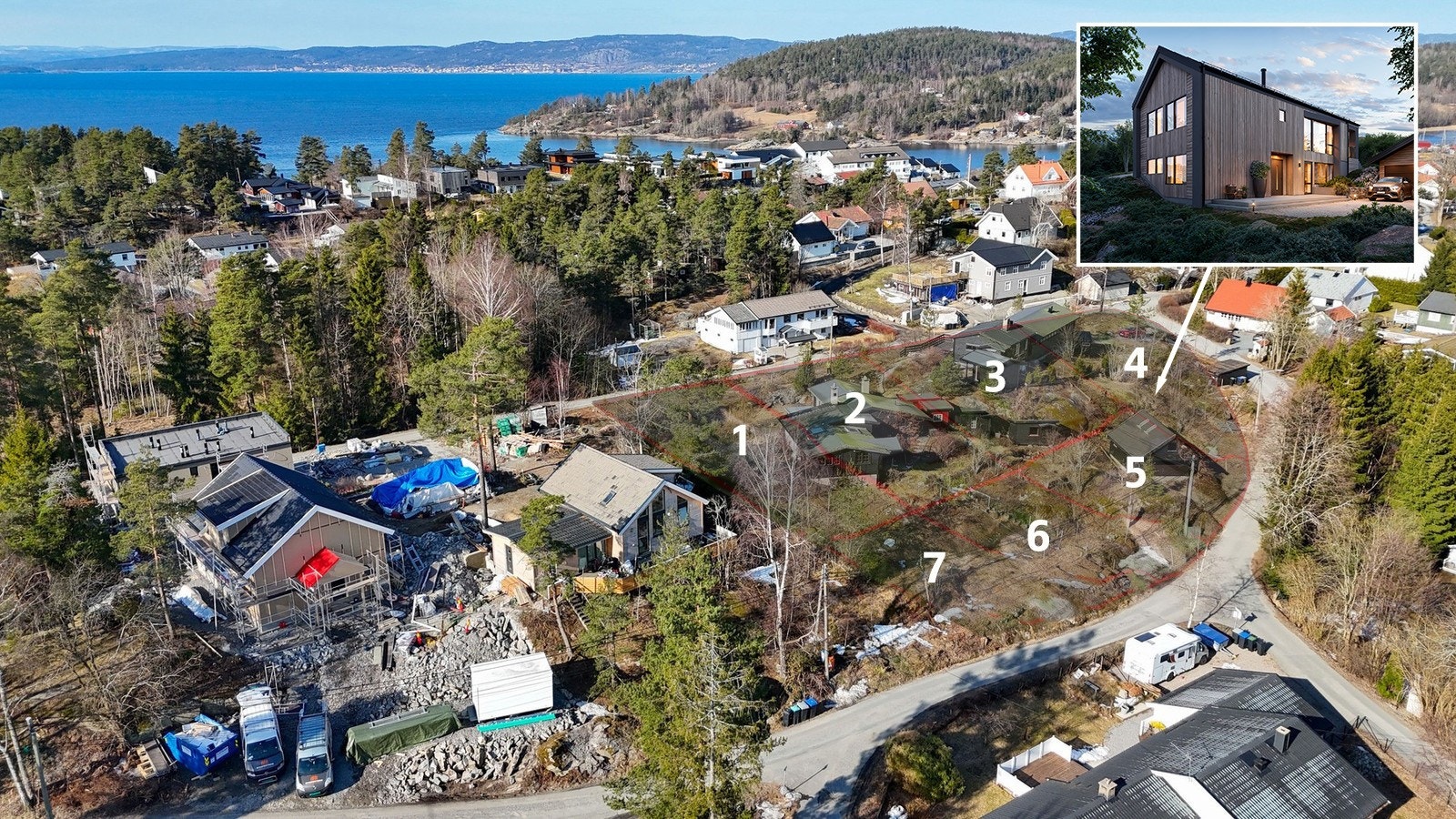 Huset skal bygges på tomt 4 i et attraktivt barnevennlig område i Son. Galleribilde