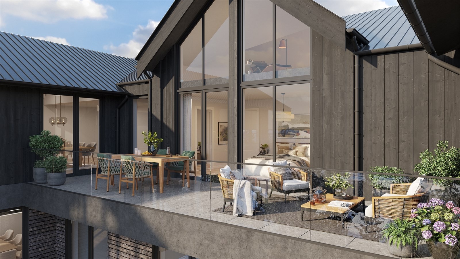 Velkommen til Rødkleivfaret 1 - En lekker leilighet i eksklusivt boligprosjekt på toppen av Voksenkollen! Illustrasjonsfoto. Galleribilde