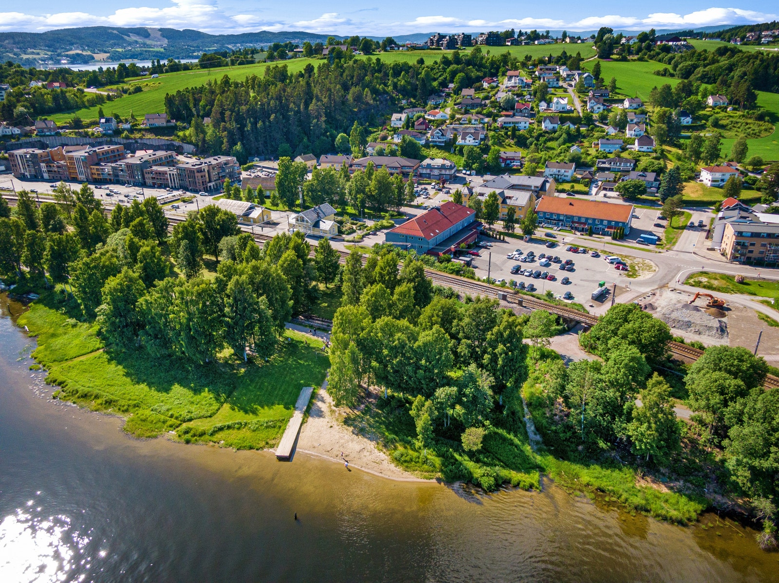 Fetsund sentrum Galleribilde