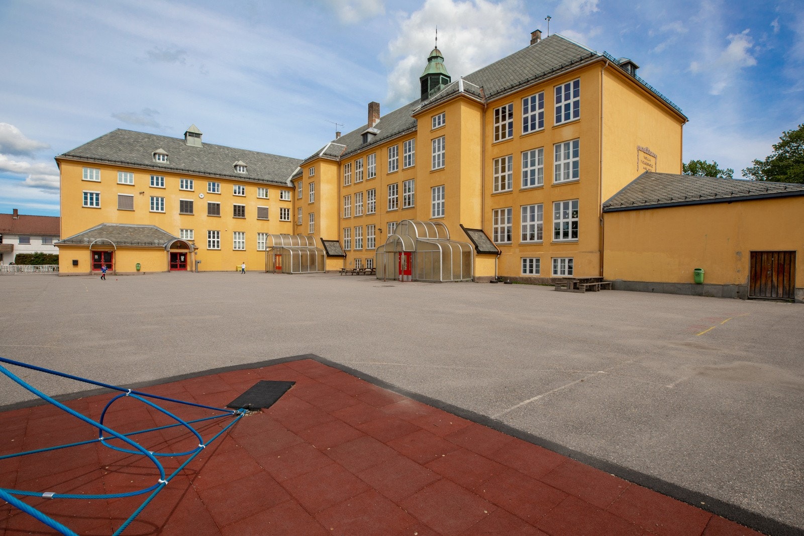 Volla Skole er under oppgradering. Galleribilde
