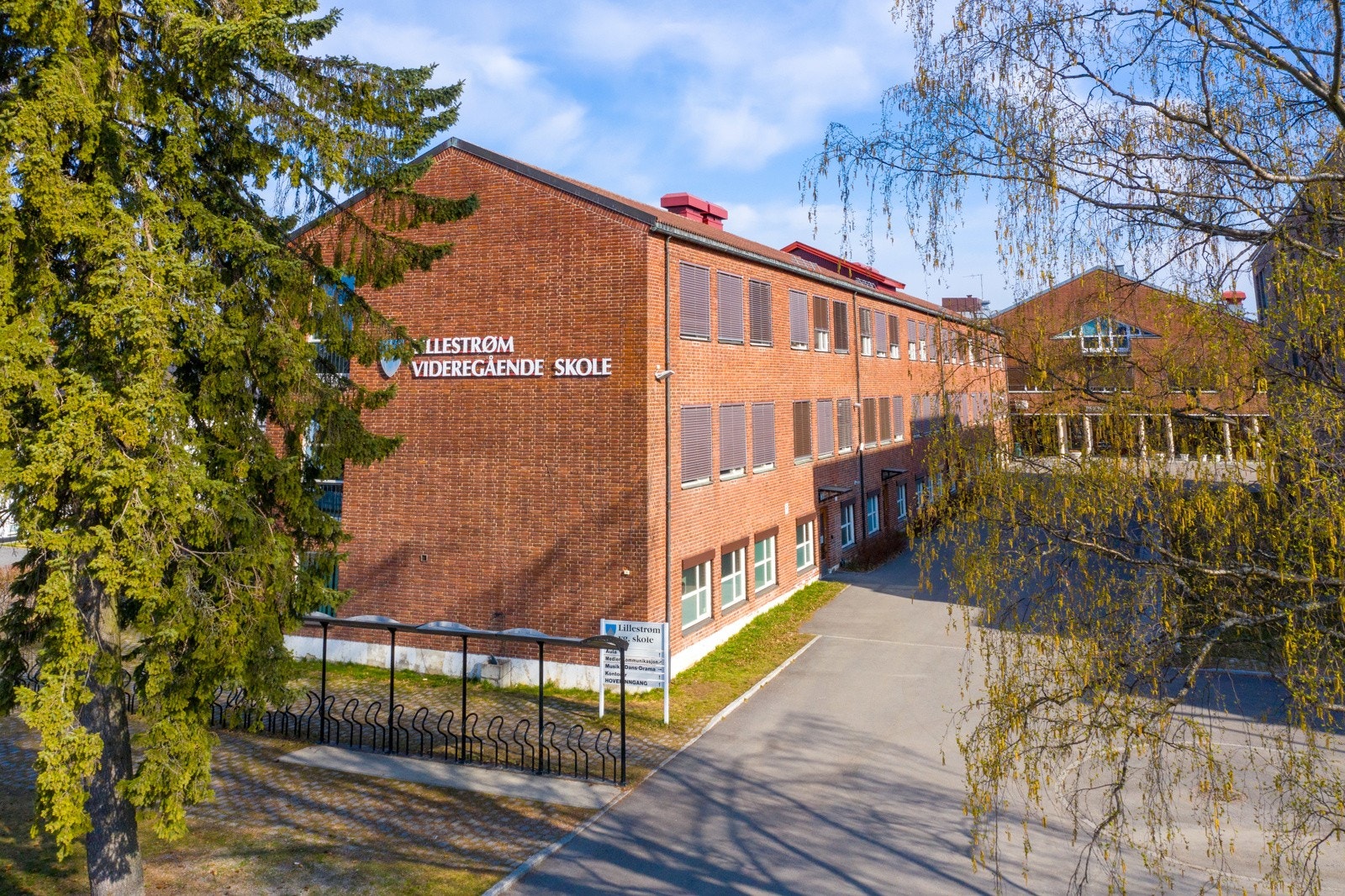 Lillestrøm VGS ligger i nærområdet. Galleribilde