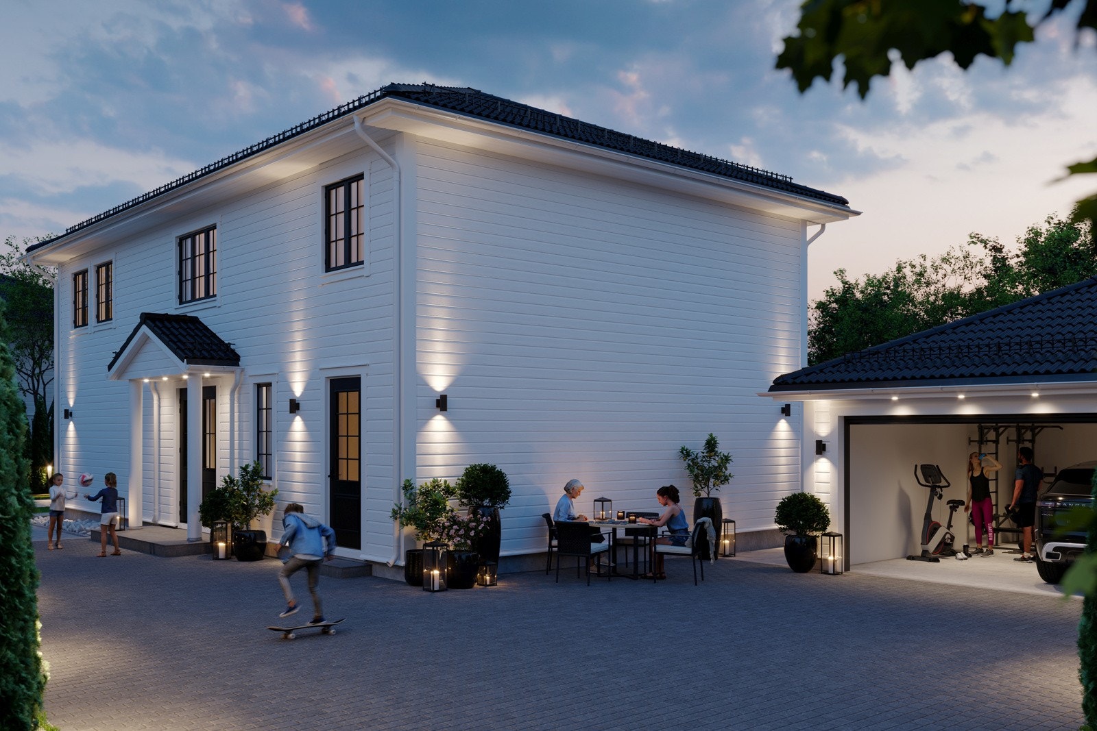 Boligen leveres nøkkelferdig og holder gjennomgående god standard. Kjøper har mulighet til å gjøre individuelle tilpasninger av farge og materialvalg. Kontakt megler for mer informasjon om prosjektet. Tomten kan fritt besiktiges. Galleribilde