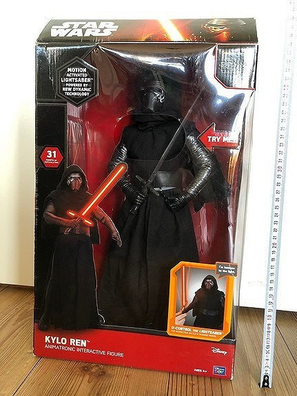 Kylo ren animatronic interactive figure fashion