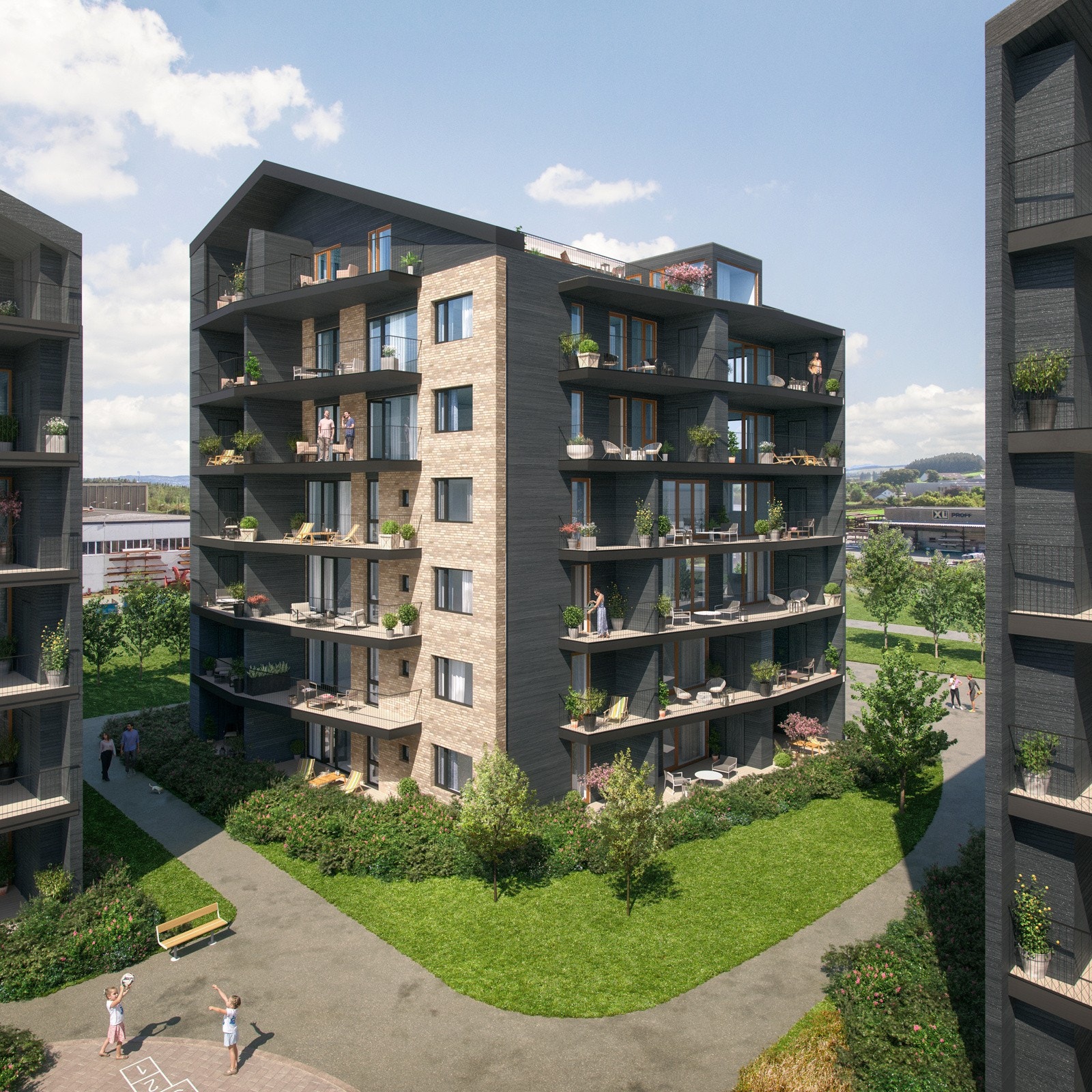 Velkommen til Meierigården, blokk A - presenteres av Bjørn Rune Salte v/PrivatMegleren Jæren. Galleribilde