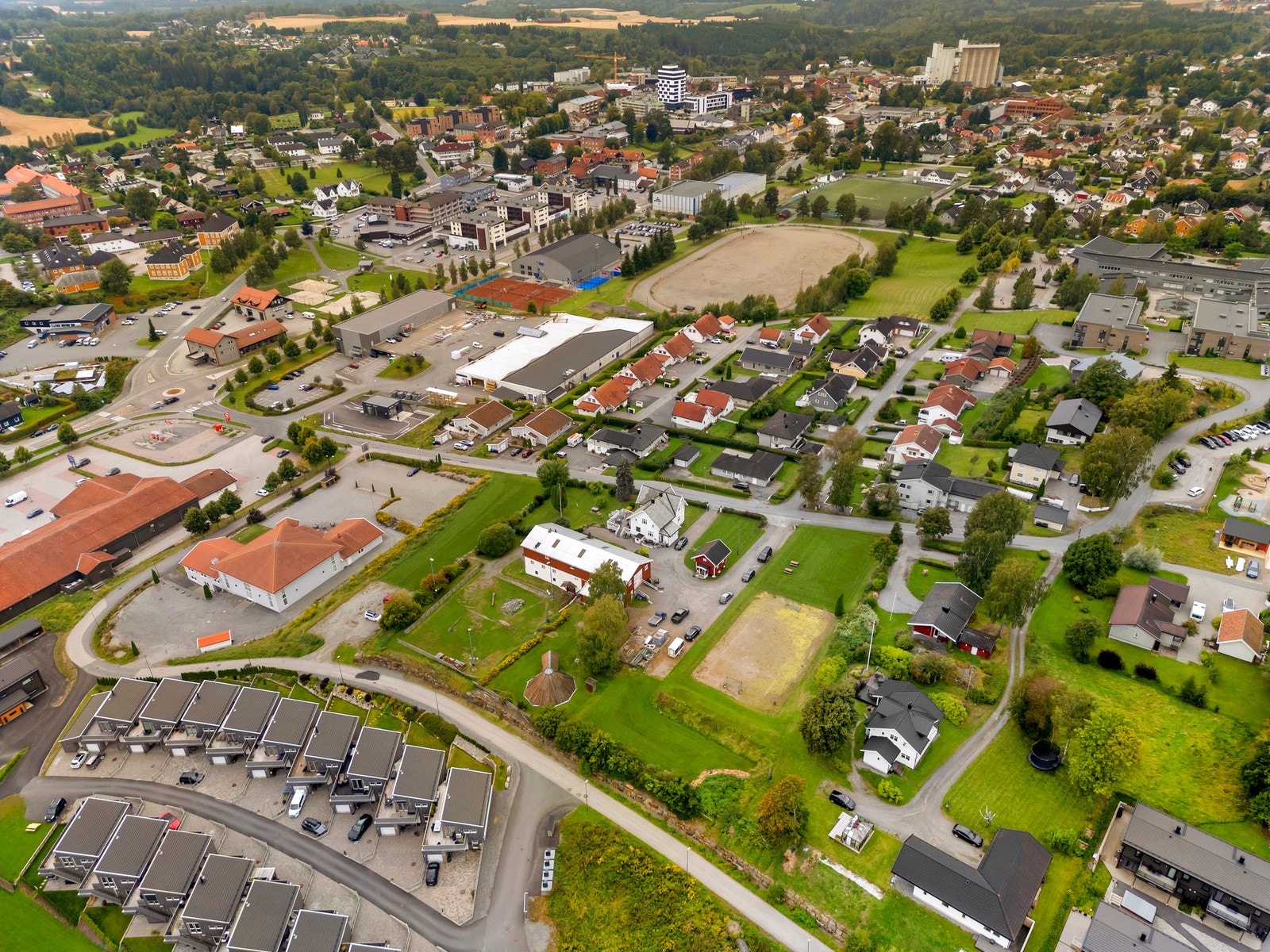 Oversiktsbilde av området Galleribilde