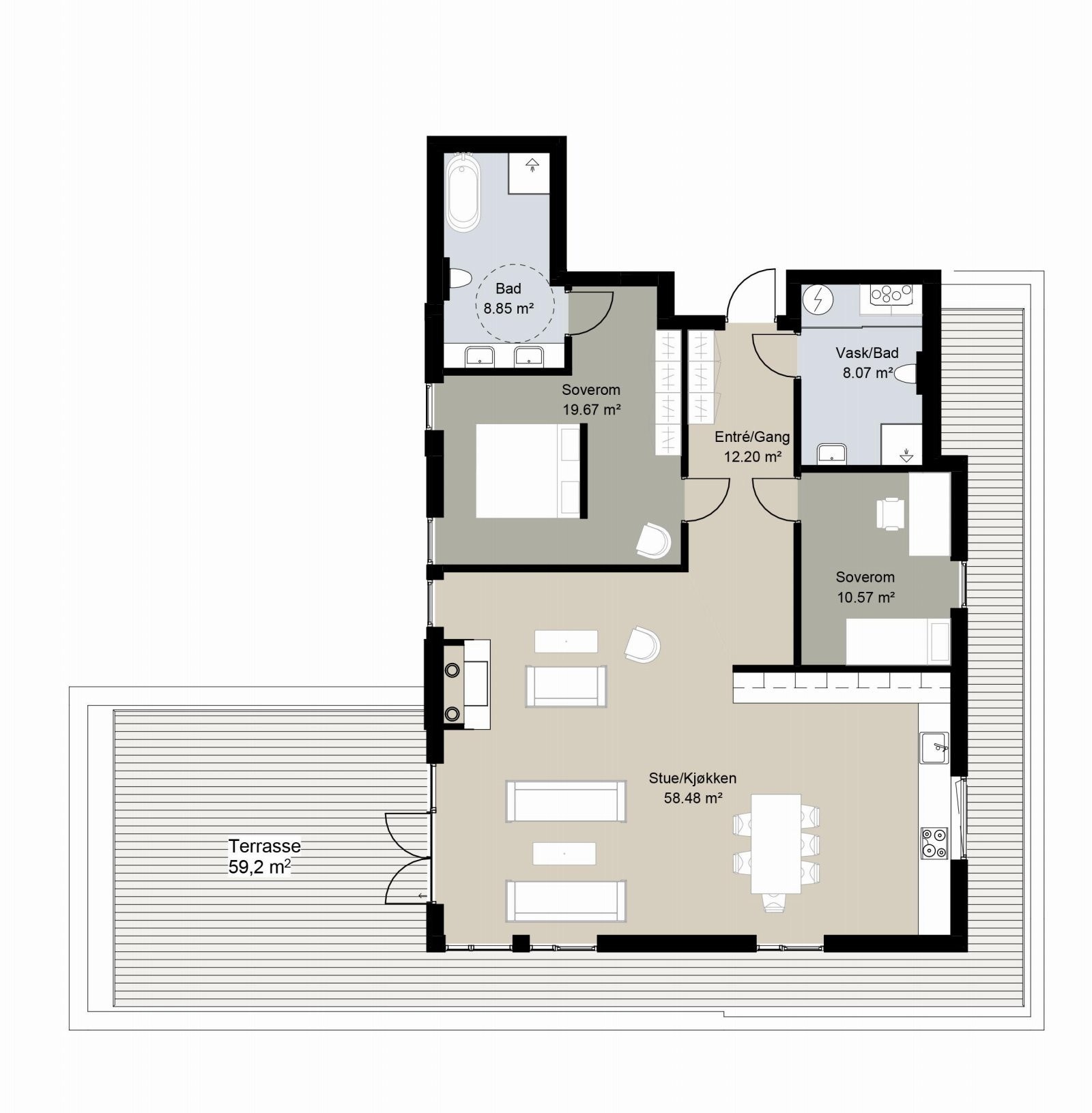 Leilighet H0204 / 4 Galleribilde