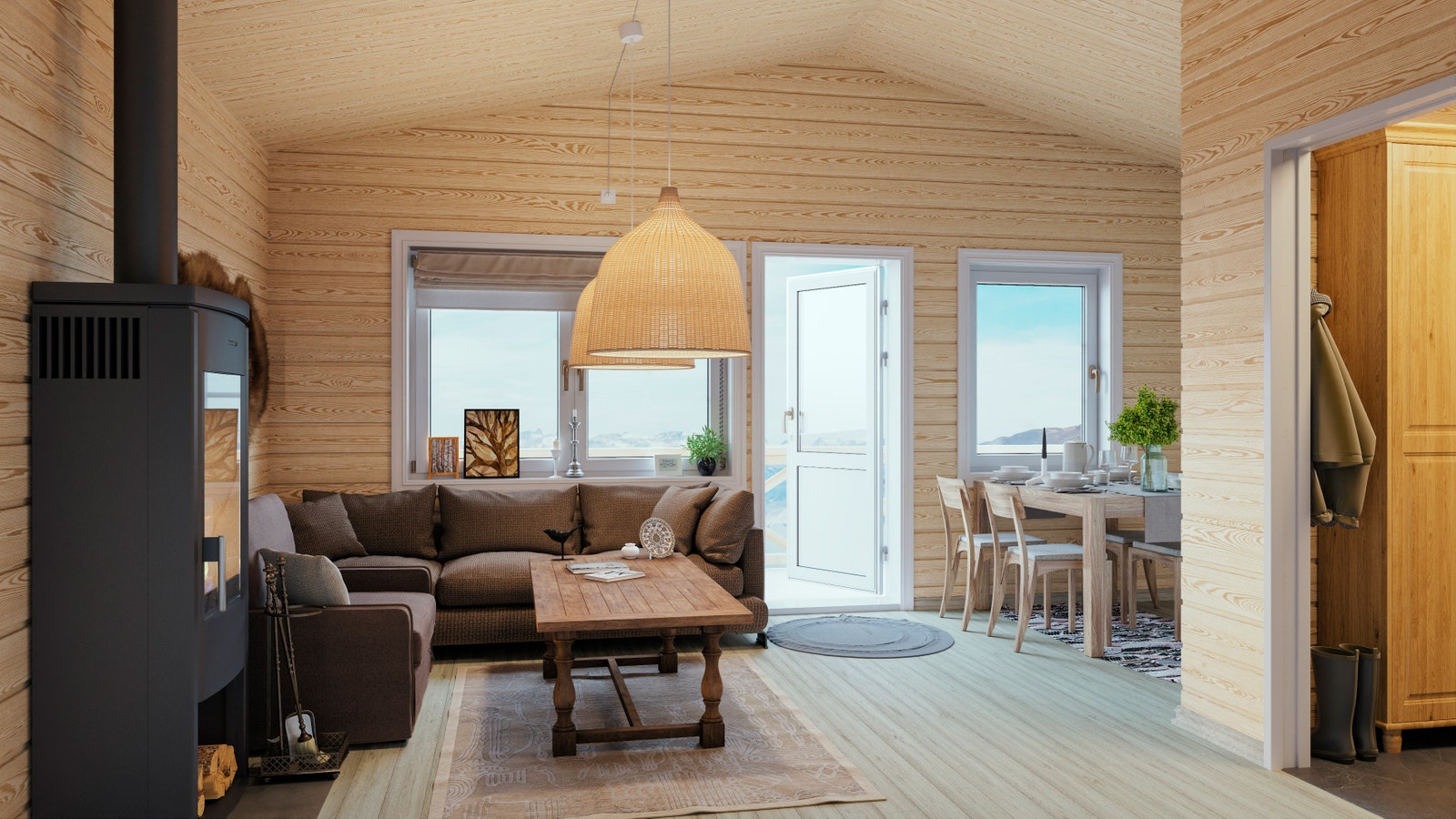 Illustrasjonsbilde innendørs, fra forrige byggetrinn. Galleribilde