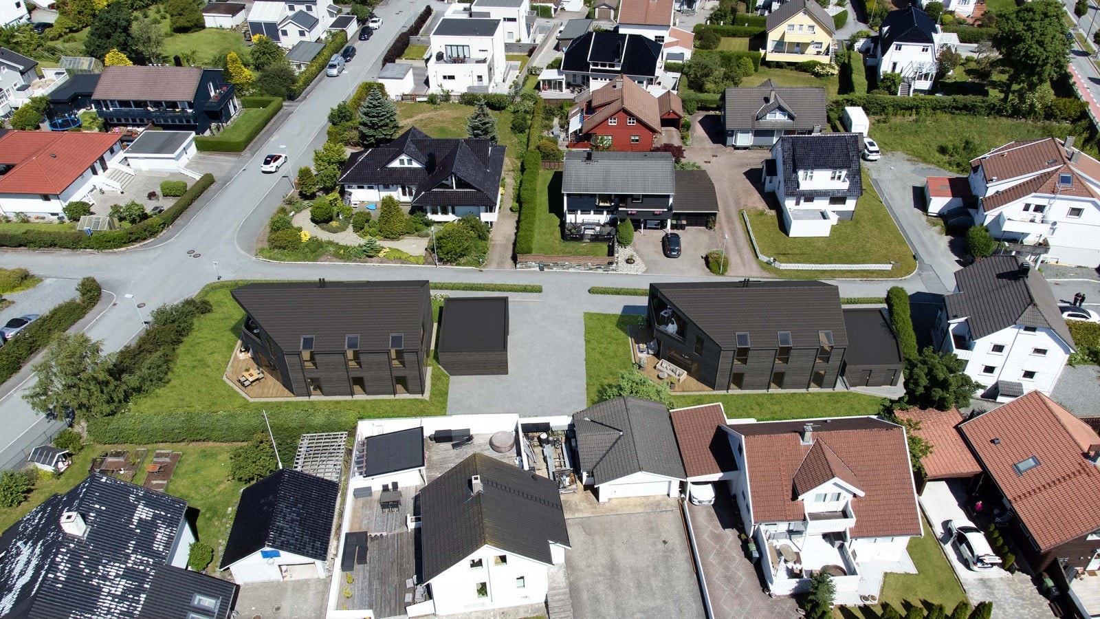 To prosjekterte tomannsboliger skal bygges Galleribilde