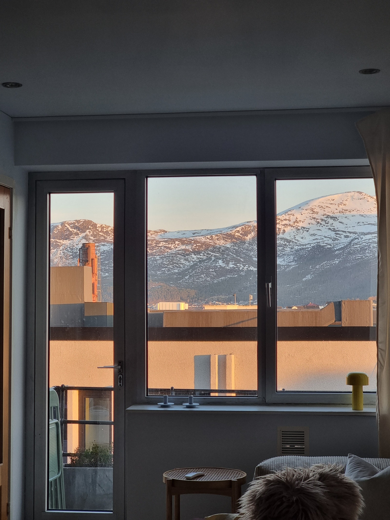 Utsikt en ettermiddag Galleribilde