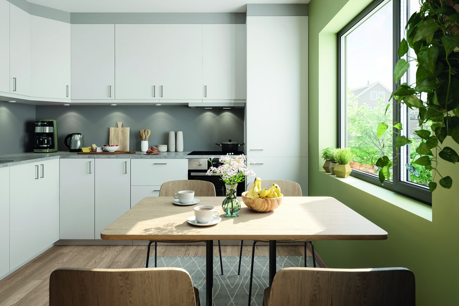 Gode tilvalgsmuligheter for deg som ønsker å tilpasse boligen til egen stil Galleribilde