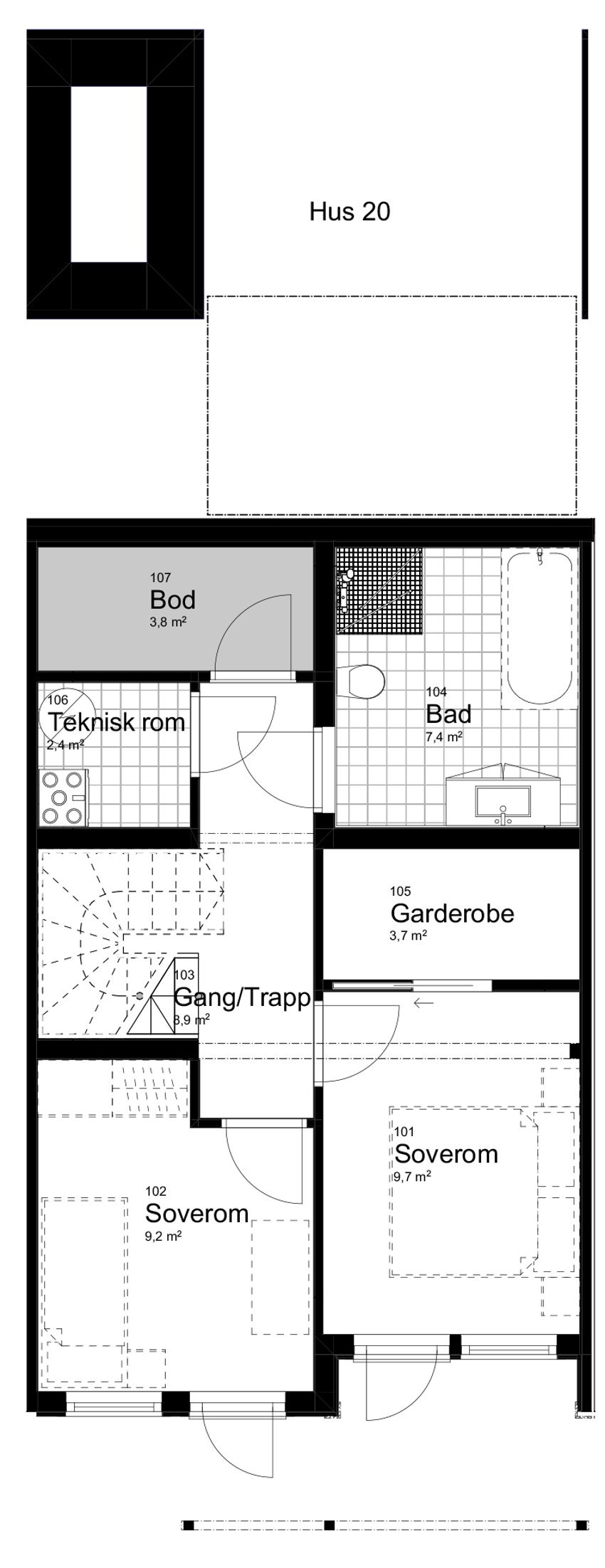 Hus 20 plan 1 Galleribilde