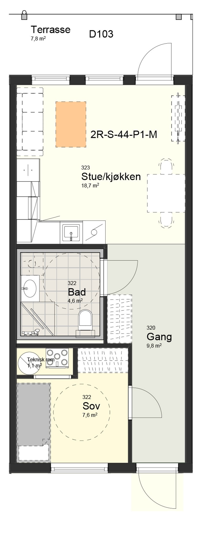 2R Plan 1 d103 Galleribilde