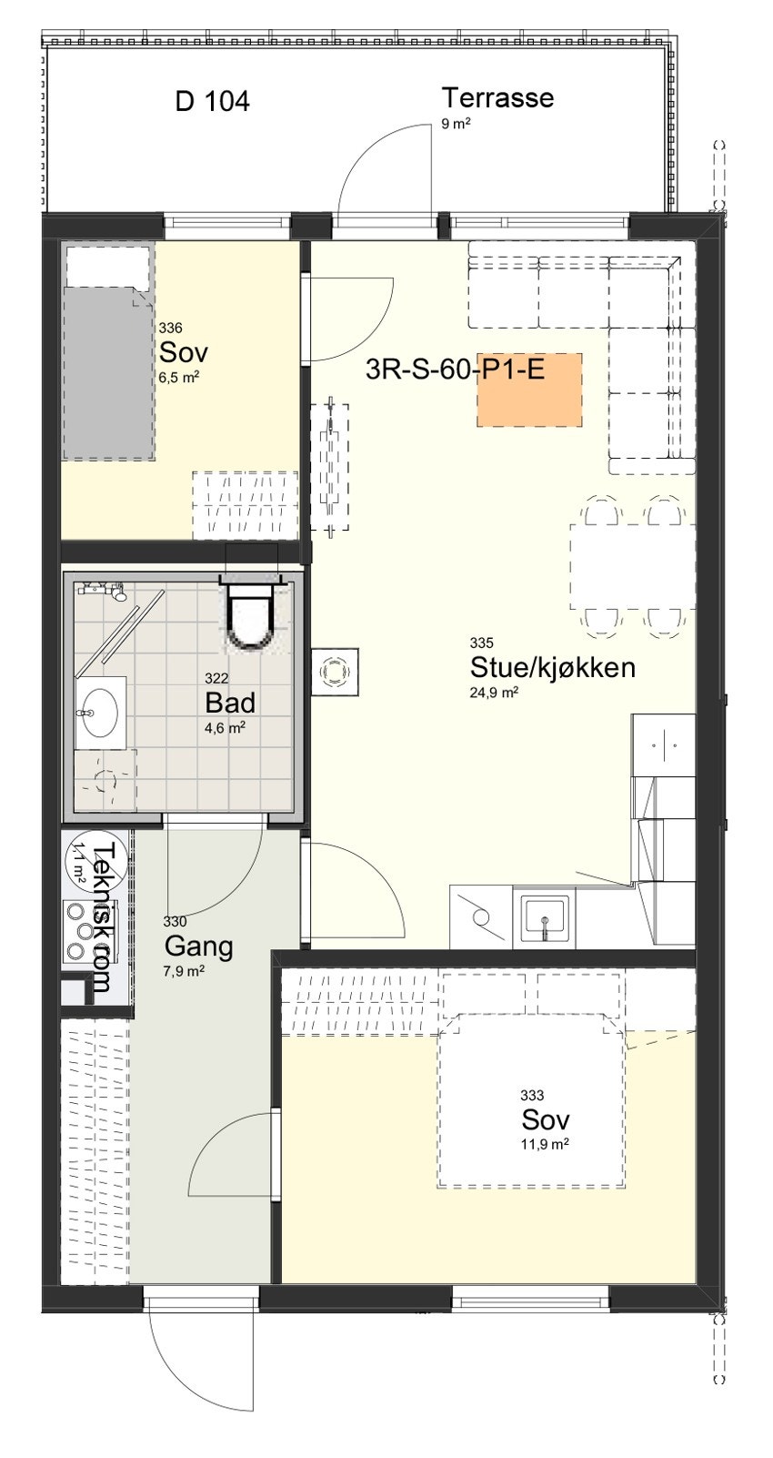 3R Plan 1 D 104 Galleribilde